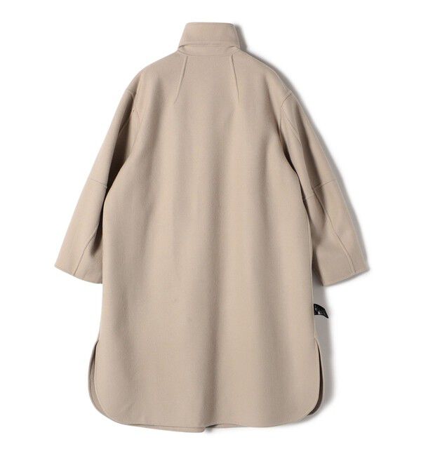 SHIPS for women「SHIPS Primary Navy Label:メルトン リバー ステンカラー コート」|ステンカラーコート|