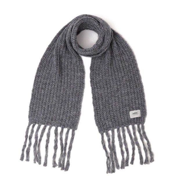 SHIPS Colors 「odds: プレーン マフラー」|マフラー|グレー