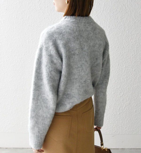 SHIPS any「SHIPS any:〈手洗い可能〉シャギー クルーネック ニット プルオーバー」|ニット・セーター|