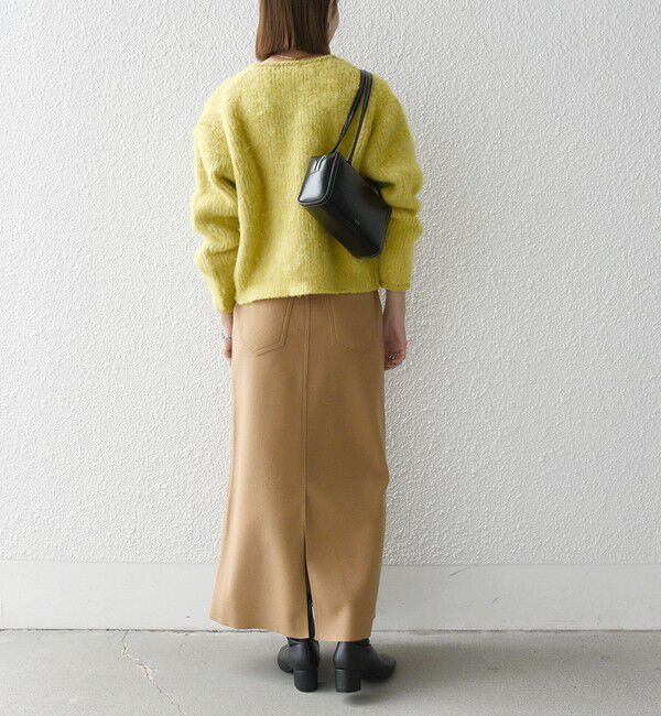 SHIPS any「SHIPS any:〈手洗い可能〉シャギー クルーネック ニット カーディガン」|カーディガン|