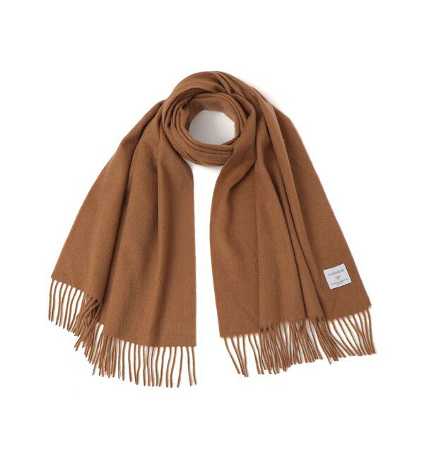SHIPS Colors 「SHIPS Colors: カシミヤ ストール / マフラー 2◇」|マフラー|キャメル
