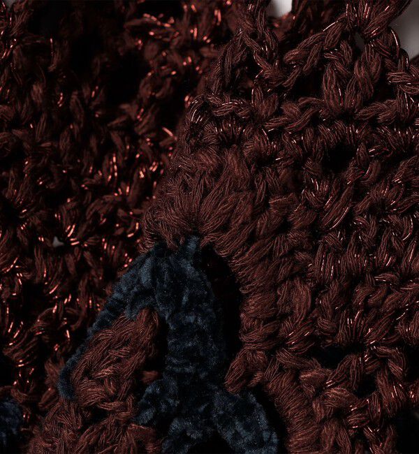 SHIPS for women「LOGAN KNITTING MILLS:〈手洗い可能〉モール ビスチェ」|ニット・セーター|