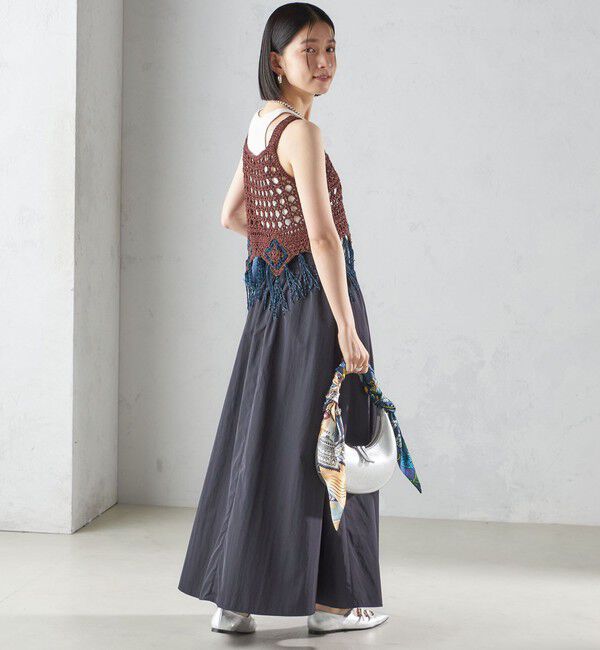 SHIPS for women「LOGAN KNITTING MILLS:〈手洗い可能〉モール ビスチェ」|ニット・セーター|