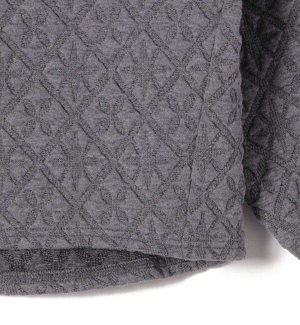 SHIPS for women「【WEB限定】〈手洗い可能〉キルティング ジャカード カーディガン」|カーディガン|