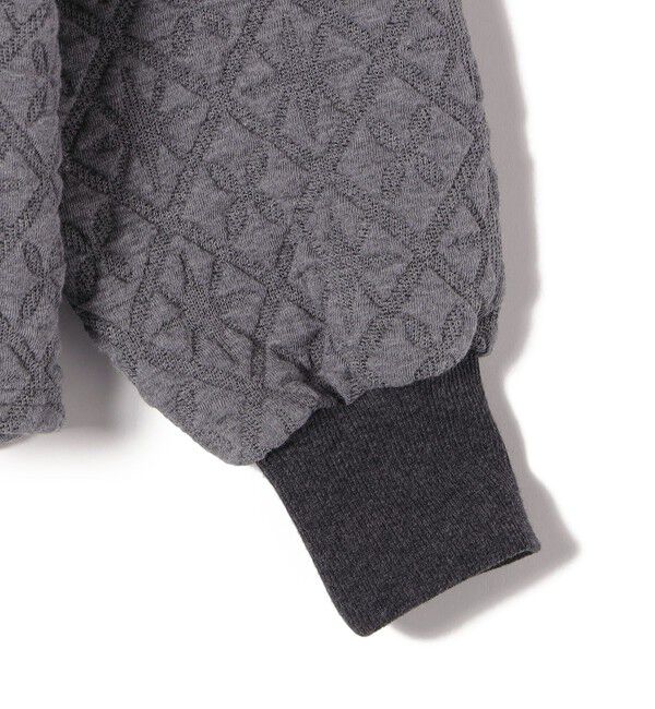 SHIPS for women「【WEB限定】〈手洗い可能〉キルティング ジャカード カーディガン」|カーディガン|