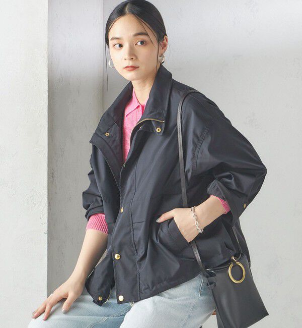 SHIPS for women「〈洗濯機可能〉LIMONTA EAST 中綿 ベスト付き ナイロン ブルゾン」|ブルゾン・スタジャン|