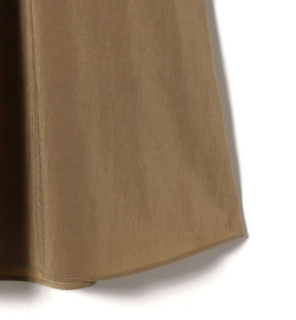 SHIPS for women「〈洗濯機可能〉LIMONTA EAST ビンテージ タフタ ギャザー スカート」|フレア|