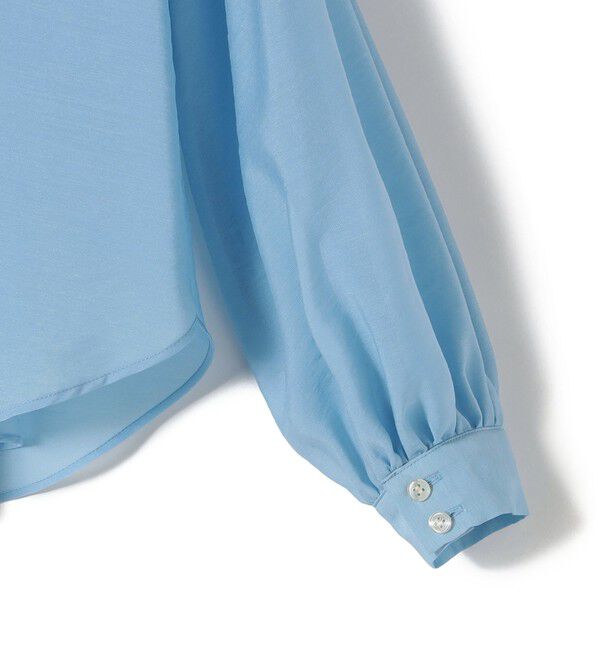 SHIPS for women「〈手洗い可能〉エアリー フロント フリル デザイン ブラウス」|シャツ・ブラウス|