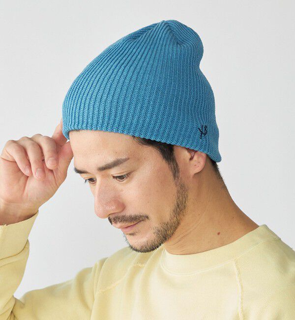 SHIPS「【WEB限定】SHIPS:〈抗菌/防臭〉2サイズ ワンポイント ロゴ ワッチ キャップ ビーニー」|ニット帽|