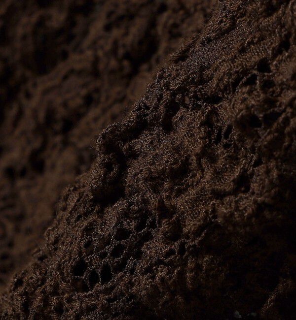 SHIPS for women「〈手洗い可能〉ラッセル レース クルーネック カットソー」|Tシャツ・カットソー|