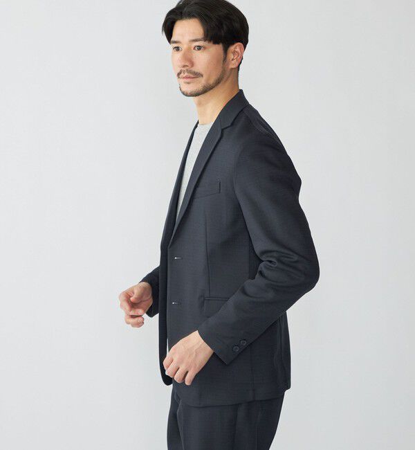 SHIPS「SHIPS:〈手洗い可能〉ホップサック テック セットアップ (ジャケット＋パンツ)」|スーツ|