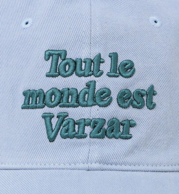 SHIPS any「VARZAR: レタリング 刺繍 ボール キャップ」|キャップ・キャスケット|