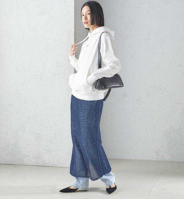 SHIPS for women「【SHIPS別注】LOGAN KNITTING MILLS: プリント フーディー」|パーカー|