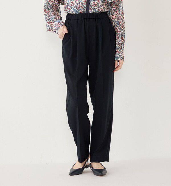 SHIPS Colors 「SHIPS Colors:〈手洗い可能〉TRPU 2タック イージーパンツ」|その他|