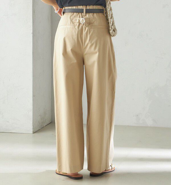 SHIPS for women「SHIPS Primary Navy Label:チノパンツ」|チノ|