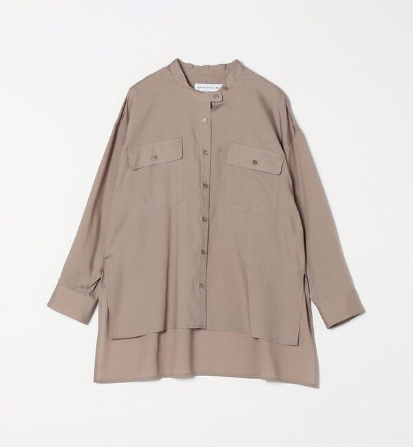 quaranciel「quaranciel:〈手洗い可能〉ドレッシー ワーク ポケット シャツ」|シャツ・ブラウス|