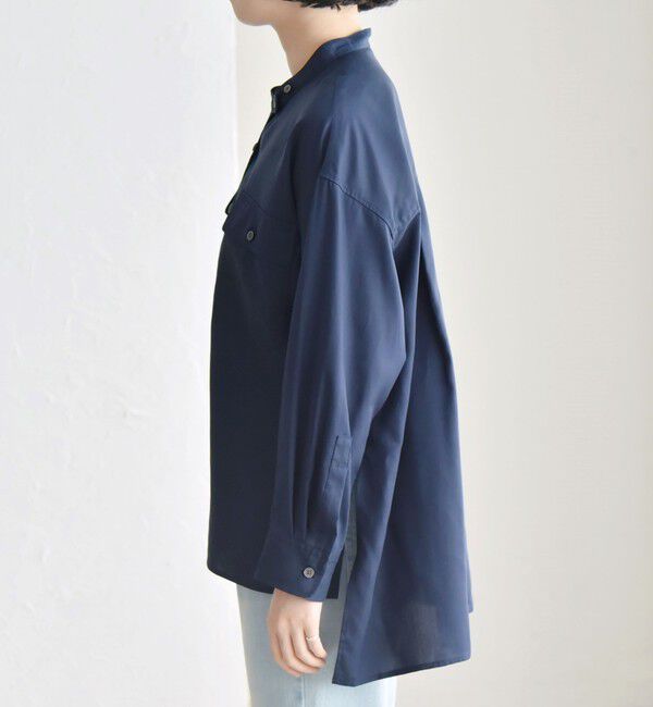 quaranciel「quaranciel:〈手洗い可能〉ドレッシー ワーク ポケット シャツ」|シャツ・ブラウス|