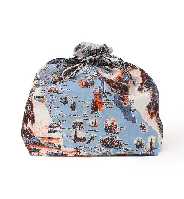 SHIPS for women「【SHIPS別注】UHURU:巾着付き バスケット バッグ S」|トートバッグ|