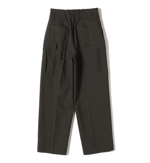 SHIPS for women「〈洗濯機可能〉ポリエステル 麻 カーゴ パンツ」|その他|