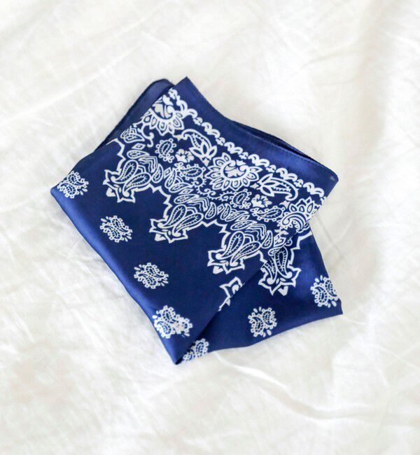 quaranciel「quaranciel: ペイズリー スカーフ 25SS」|バンダナ・スカーフ|