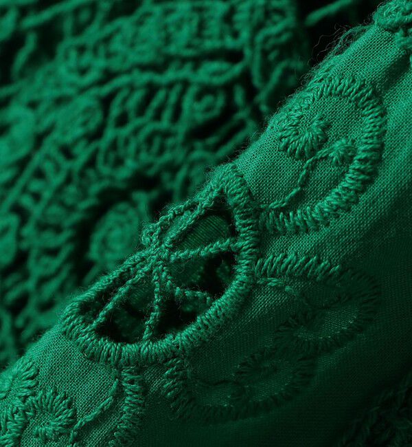 SHIPS any「SHIPS any:〈手洗い可能〉パッチワーク レース ジャケット シャツ」|その他|