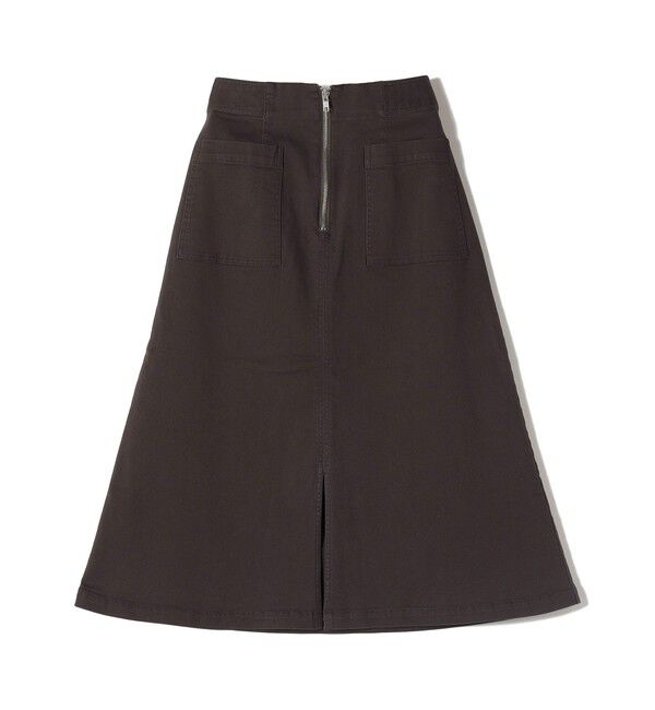 SHIPS Colors 「SHIPS Colors:〈洗濯機可能〉カラーデニム スカート」|フレア|