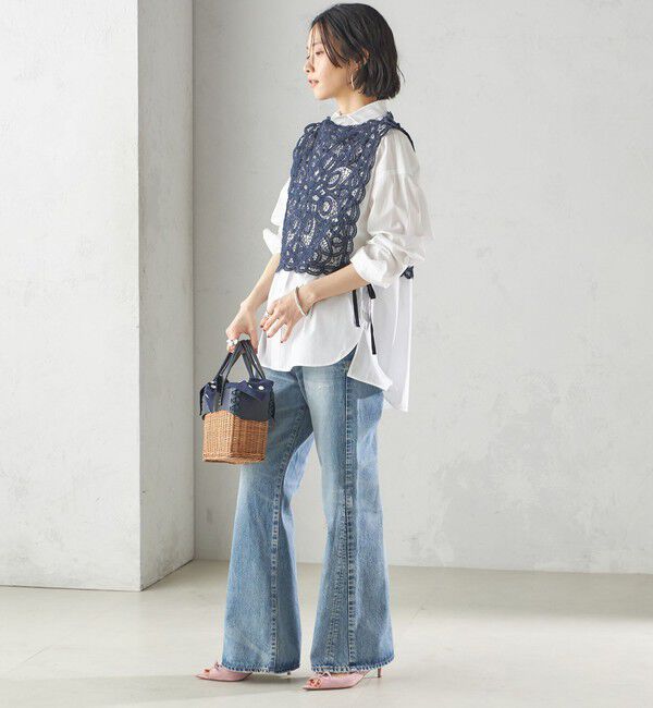 SHIPS for women「【SHIPS別注】upper hights:FLARE  DENIM」|デニム|