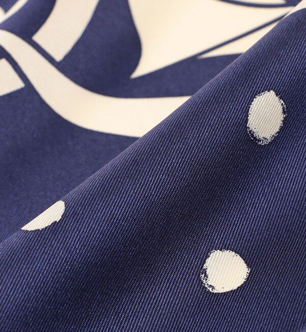 SHIPS for women「【SHIPS別注】manipuri:エンブレム スカーフ 88&times;88」|バンダナ・スカーフ|
