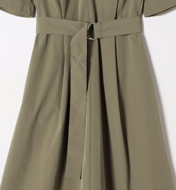 SHIPS any「SHIPS any:〈洗濯機可能〉タイプライター Vネック ポケット ロング ワンピース」|ワンピース|