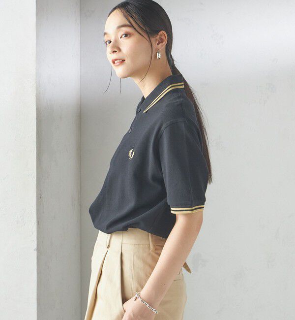 SHIPS for women「FRED PERRY:M12 TWIN TIPPED SHIRT」|ポロシャツ|