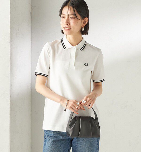 SHIPS for women「FRED PERRY:G3600 TWIN TIPPED SHIRTS」|ポロシャツ|