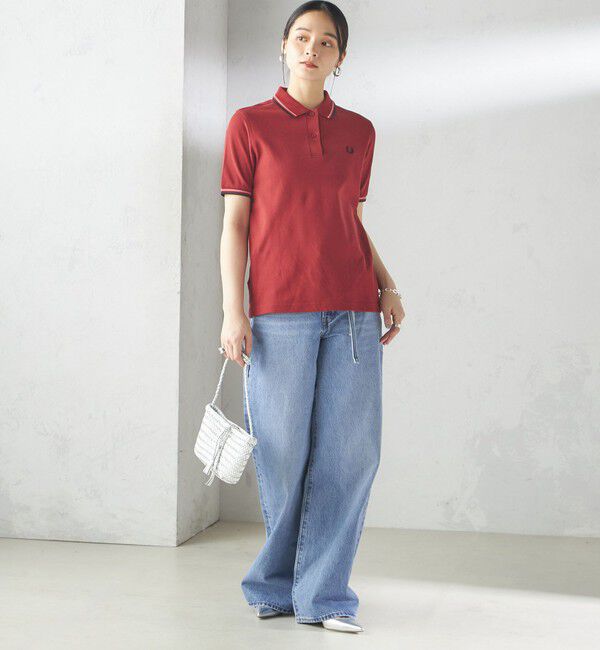 SHIPS for women「FRED PERRY:G3600 TWIN TIPPED SHIRTS」|ポロシャツ|