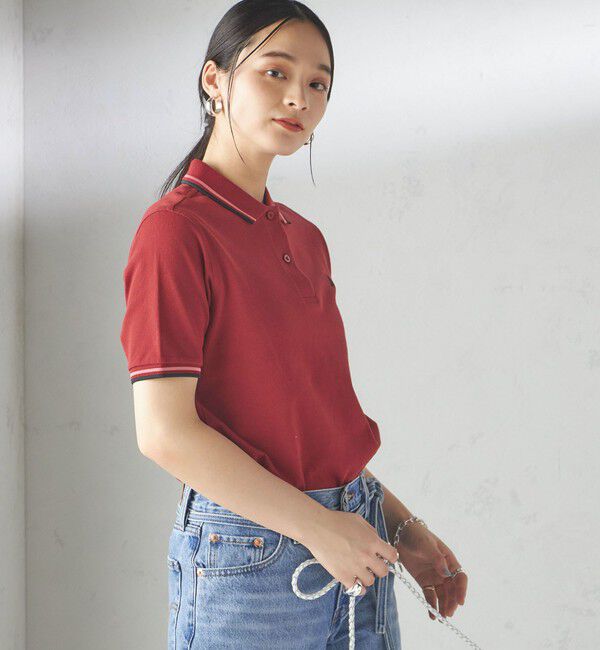 SHIPS for women「FRED PERRY:G3600 TWIN TIPPED SHIRTS」|ポロシャツ|