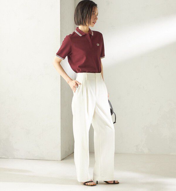 SHIPS for women「FRED PERRY:G3600 TWIN TIPPED SHIRTS」|ポロシャツ|