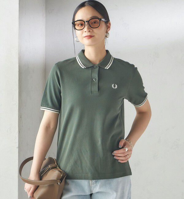 SHIPS for women「FRED PERRY:G3600 TWIN TIPPED SHIRTS」|ポロシャツ|