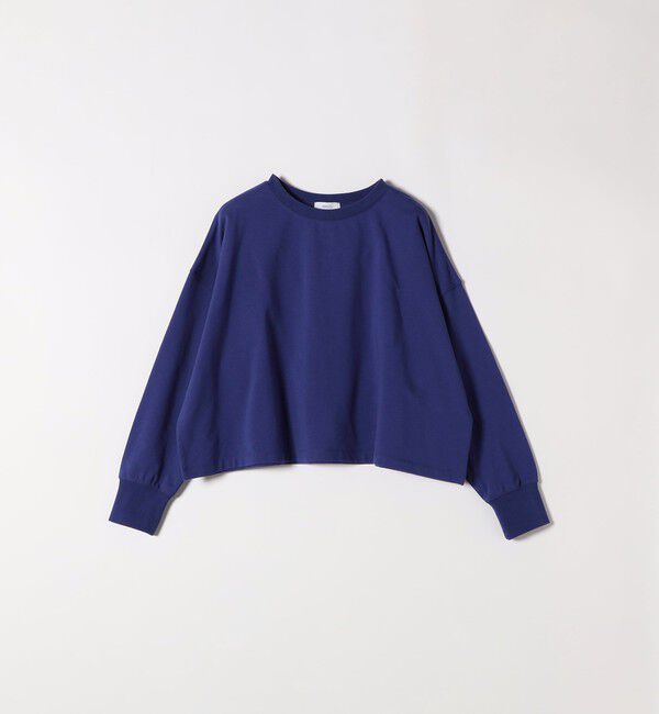 SHIPS any「SHIPS any:〈洗濯機可能〉インレイ ロングスリーブ コンパクト プルオーバー」|Tシャツ・カットソー|