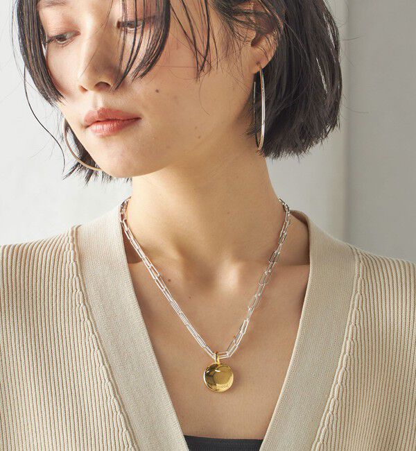 SHIPS for women「in mood:メダル ネックレス ネックレス」|ネックレス|