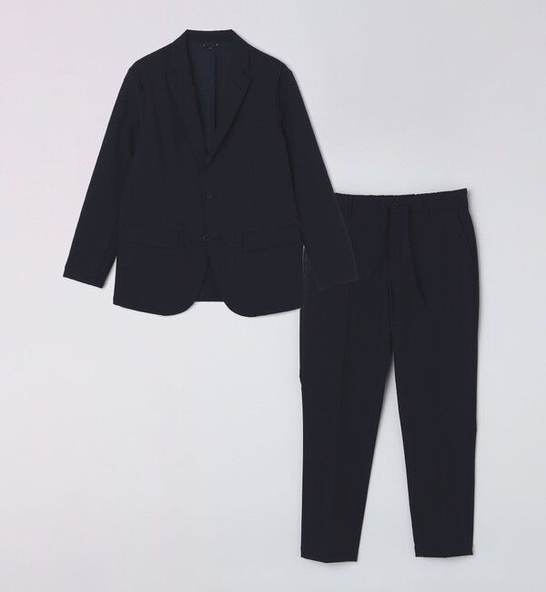 SHIPS「SHIPS:〈手洗い可能〉FELCERA(R) 2ボタン セットアップ」|スーツ|ネイビー