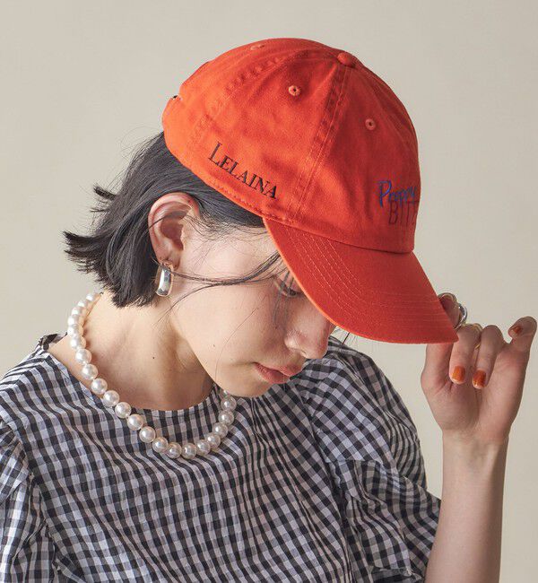 SHIPS for women「SHIPS NINE CASE:エンブロイダリー キャップ」|キャップ・キャスケット|