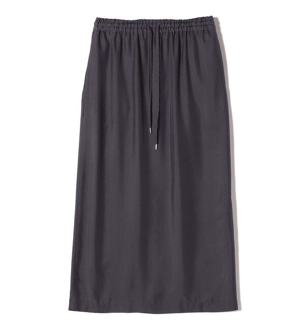 SHIPS for women「〈手洗い可能〉キュプラ混 ツイル ドロスト スカート」|スカート|