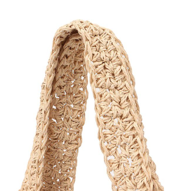 SHIPS any「《一部追加予約》【WEB限定】SHIPS any: バイカラー フリル ペーパー トート バッグ」|トートバッグ|