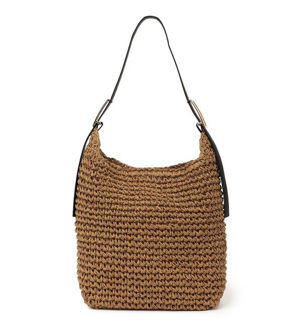 SHIPS any「《追加予約》SHIPS any: ショルダー ベルト ペーパー トート バッグ」|トートバッグ|