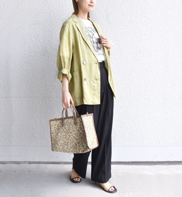 SHIPS for women「〈手洗い可能〉ラミー 4 シアー ジャケット」|テーラードジャケット|