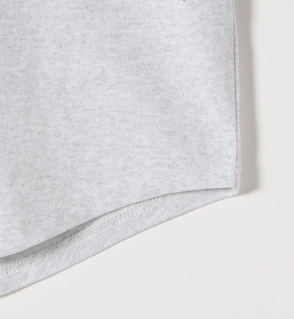 SHIPS any「【WEB限定/SHIPS any別注】THE KNiTS:〈洗濯機可能〉ラウンドヘム プリント ショート TEE」|Tシャツ・カットソー|