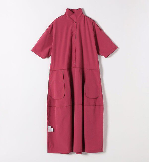 SHIPS any「SHIPS any:〈洗濯機可能〉タイプライター ボリューム シャツ ワンピース」|ワンピース|