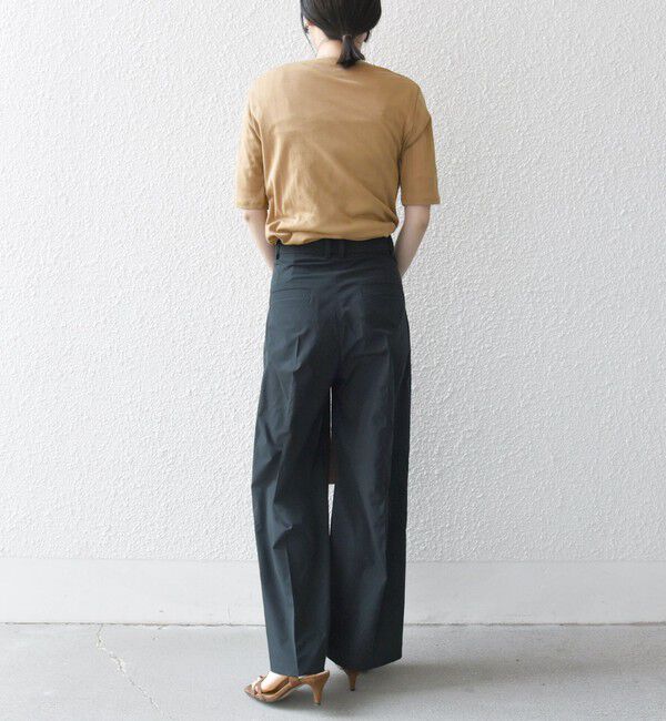 SHIPS any「SHIPS any:〈洗濯機可能〉タイプライター セミ ワイド タック パンツ」|その他|