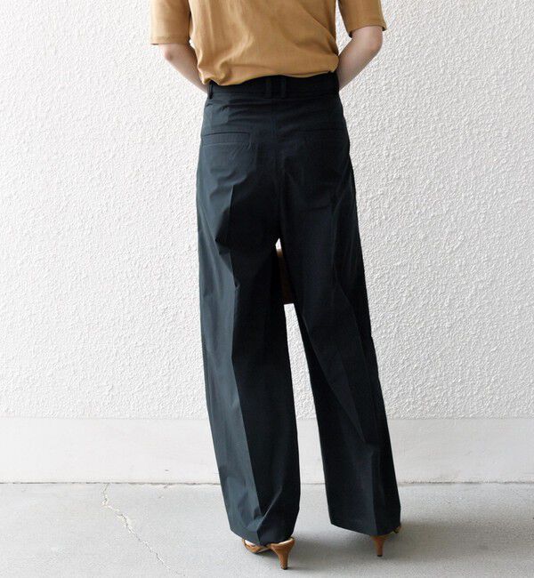 SHIPS any「SHIPS any:〈洗濯機可能〉タイプライター セミ ワイド タック パンツ」|その他|