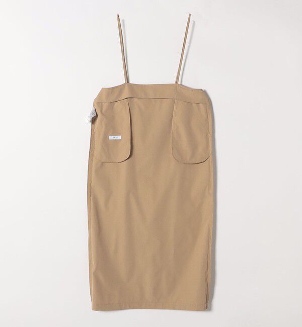 SHIPS any「SHIPS any:〈洗濯機可能〉Iライン キャミ ワンピース &times; ベーシック TEE セット」|ジャンパースカート|