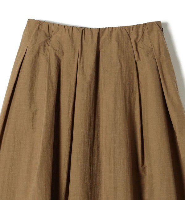 SHIPS for women「〈手洗い可能〉ライト タフタ タック フレア スカート」|スカート|