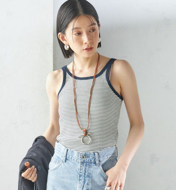 SHIPS for women「【SHIPS別注】〈洗濯機可能〉miller:タンクトップ」|タンクトップ|